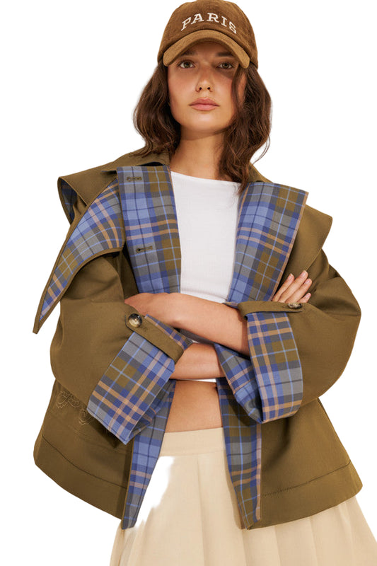 Reversible Trench Coat