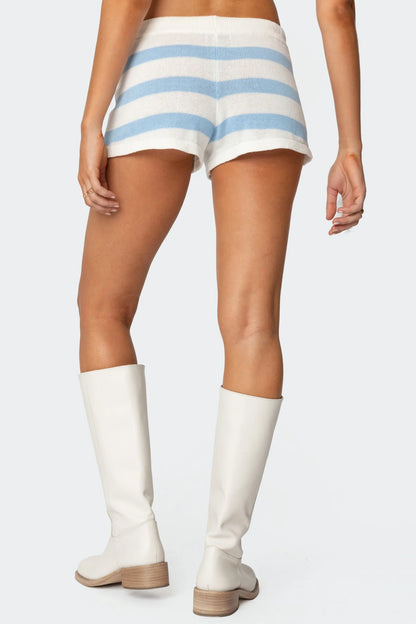 Oversized Striped Knitted Set