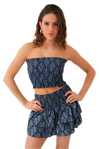 Sapphire Coast Bandeau Set