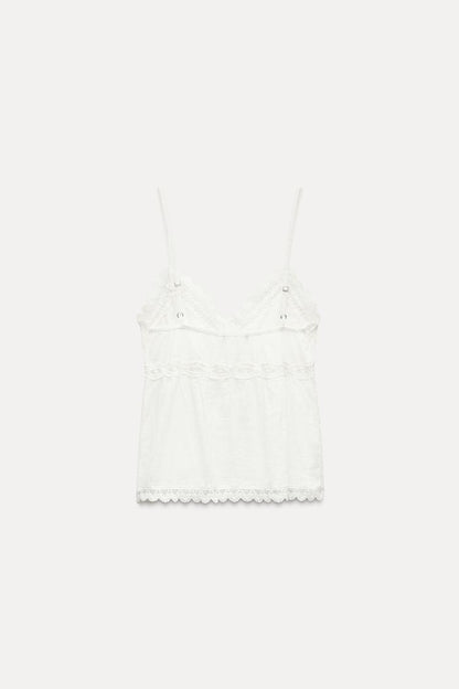 Decorative Embroidery Top
