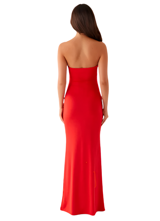 Sun-Kissed Tangerine Dress